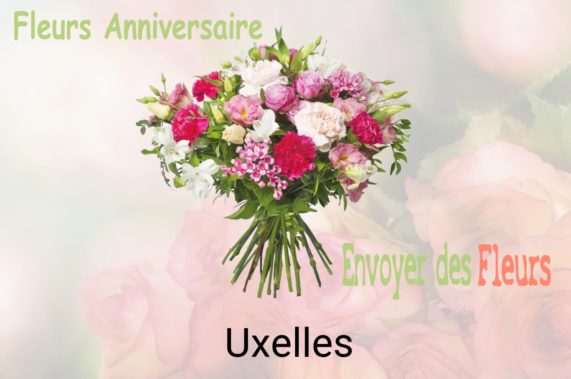 Bouquet de fleurs d’anniversaire livré à Uxelles